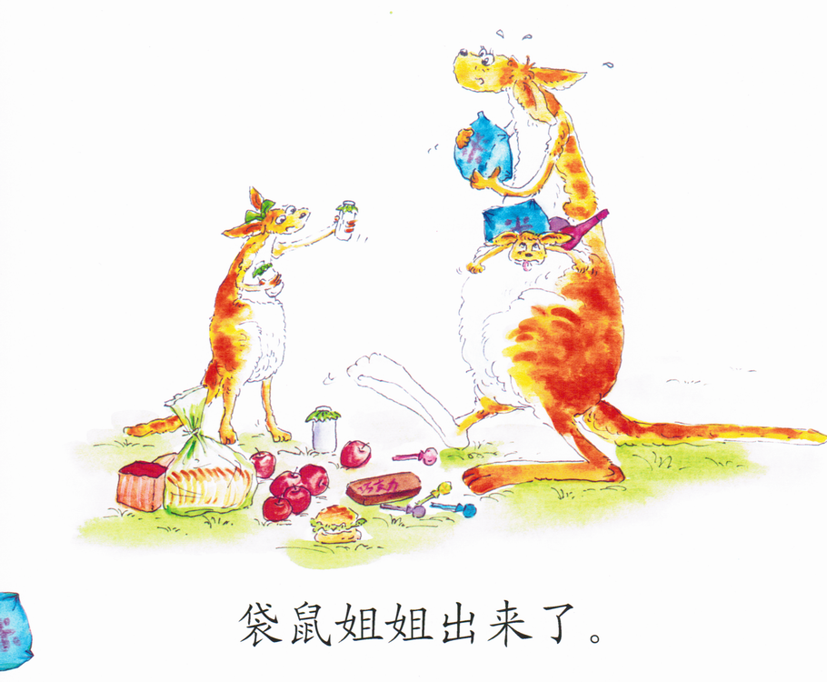 袋鼠一家 (03),绘本,绘本故事,绘本阅读,故事书,童书,图画书,课外阅读